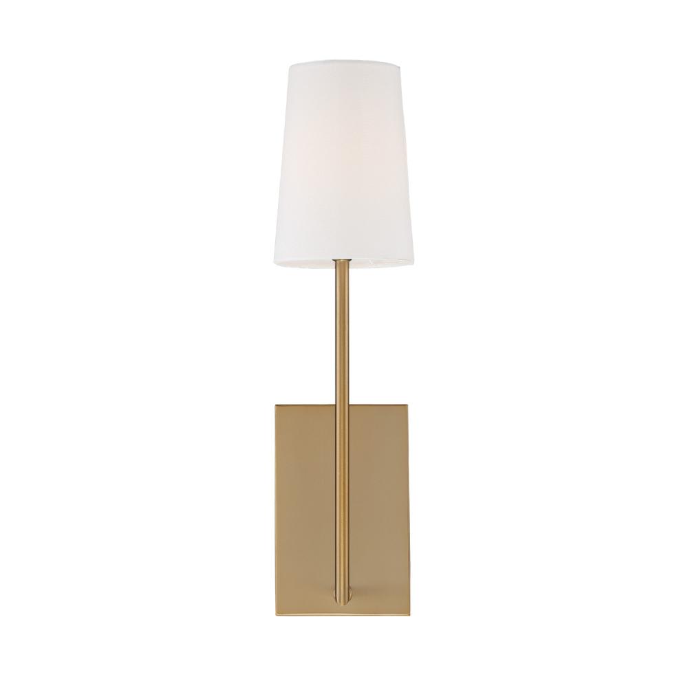 Lena 1 Light Vibrant Gold Sconce