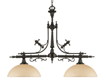 Crystorama 1392-VB - Manchester 2 Light Vibrant Bronze Chandelier