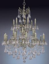 Crystorama 2724-OB-CL-SAQ - Crystorama Novella 24 Light Clear Spectra Crystal Chandelier