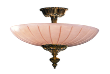 Crystorama 896-BZ - 3 Light Bronze Ceiling Mount