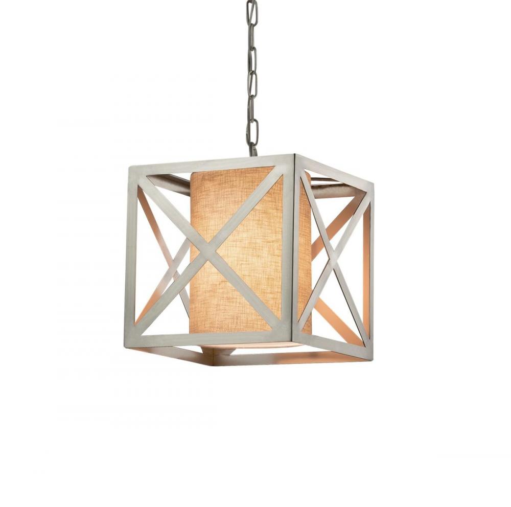 Hexa 12" Cube Drum Pendant