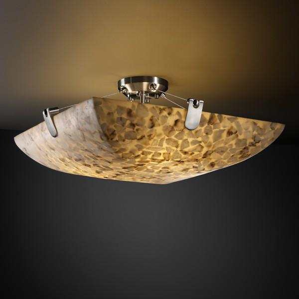 24" LED Semi-Flush Bowl w/ U-Clips