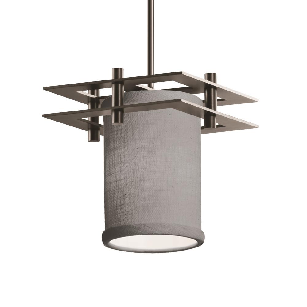 Metropolis 1-Light Small Pendant (2 Flat Bars)