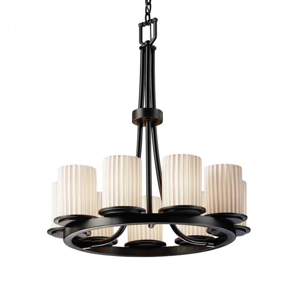 Dakota 9-Light Ring LED Chandelier