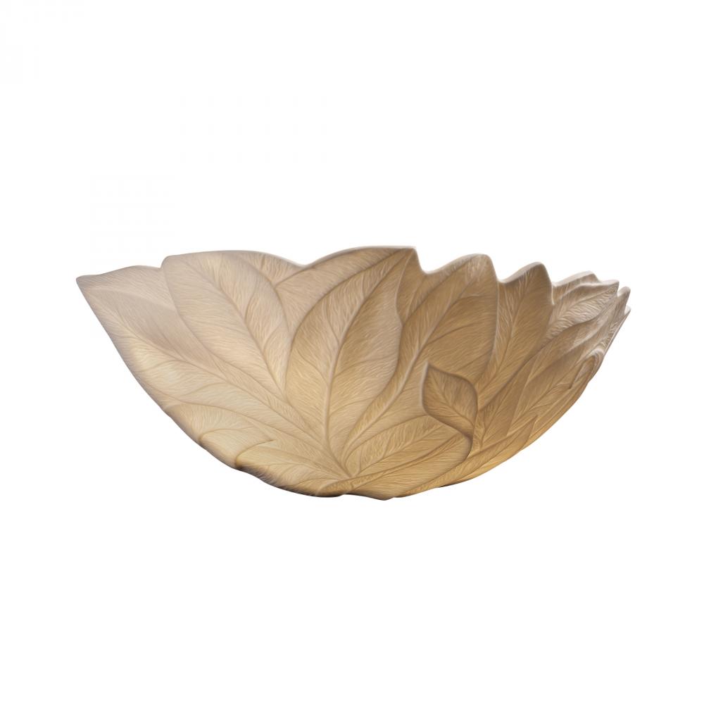 Limoges Leaves Porcelain Bisque