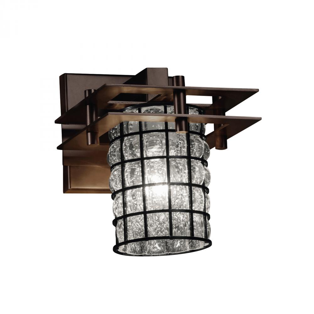 Metropolis 1-Light Wall Sconce (2 Flat Bars)