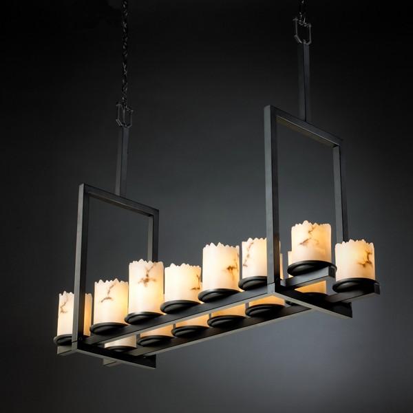 Dakota 14-Light Bridge LED Chandelier (Tall)