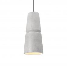  CER-6430-CONC-MBLK-BKCD-LED1-700 - Small Cone 1-Light LED Pendant