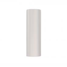 Justice Design Group CER-5400-WHT-LED1-1000 - ADA LED Tube - Closed Top