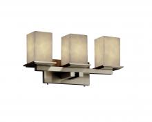 Justice Design Group CLD-8673-15-NCKL-LED3-2100 - Montana 3-Light LED Bath Bar