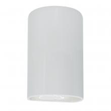 Justice Design Group CER-1265-WHT-LED2-2000 - Large LED Cylinder - Open Top & Bottom