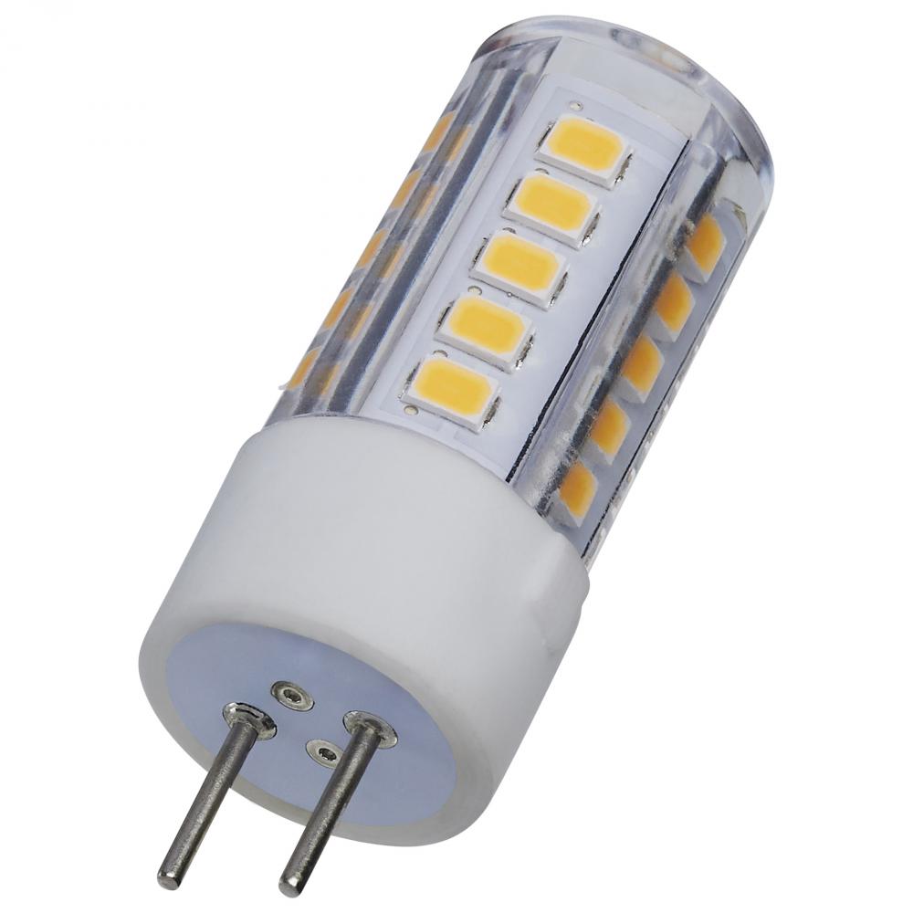 4.5 Watt T6 LED; Clear Finish; GY6.35 Base; 3000K; 12 Volt