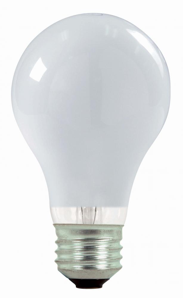 53 Watt; Halogen; A19; Soft White; 1000 Average rated hours; 1050 Lumens; Medium base; 120 Volt;