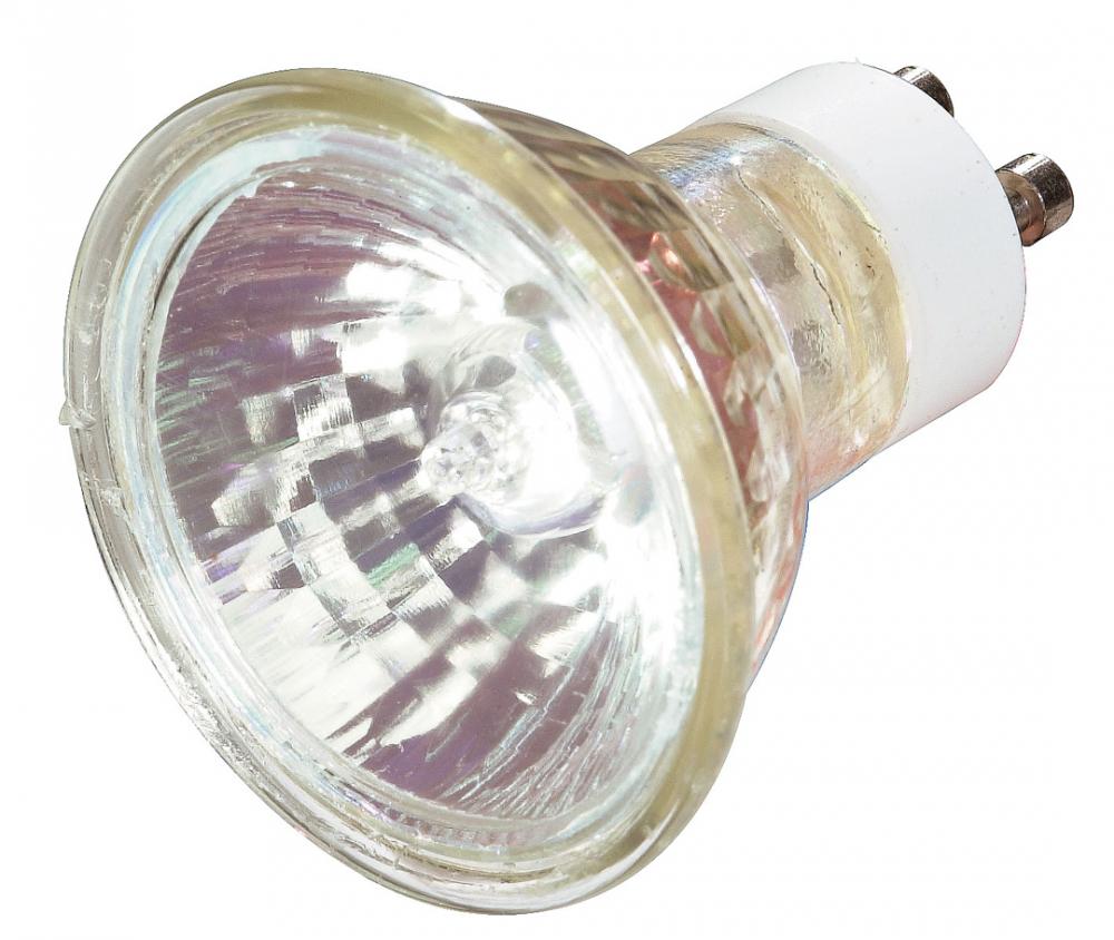 20 Watt; Halogen; MR16; 2000 Average rated hours; 120 Lumens; GU10 base; 120 Volt