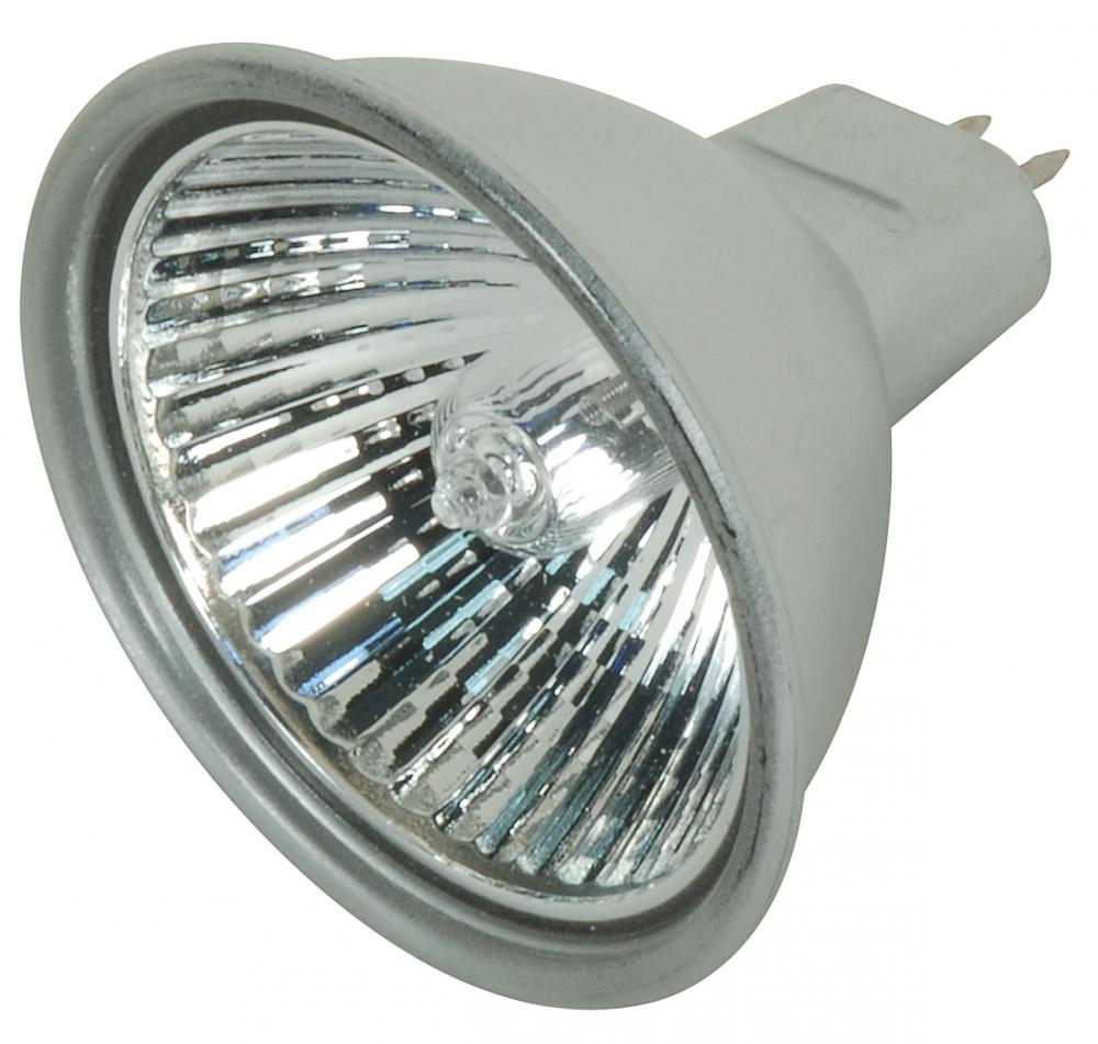 50 Watt; Halogen; MR16; EXN; 3000 Average rated hours; Miniature 2 Pin Round base; 12 Volt