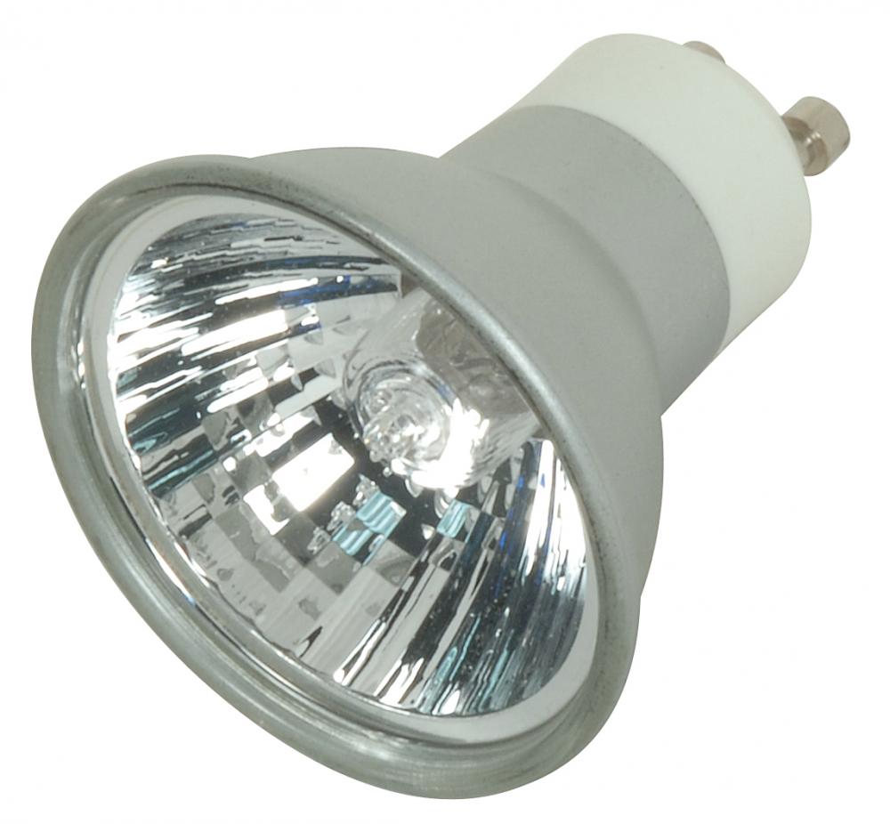 50 Watt; Halogen; MR16; FMW; 3000 Average rated hours; GU10 base; 120 Volt