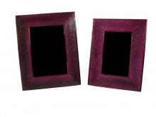 Oggetti Luce 56-SNK01/MAG - FRAME, 5X7, SNAKESKIN, MAGENTA