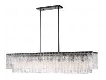 Z-Lite 1943-53L-MB - 7 Light Linear Chandelier