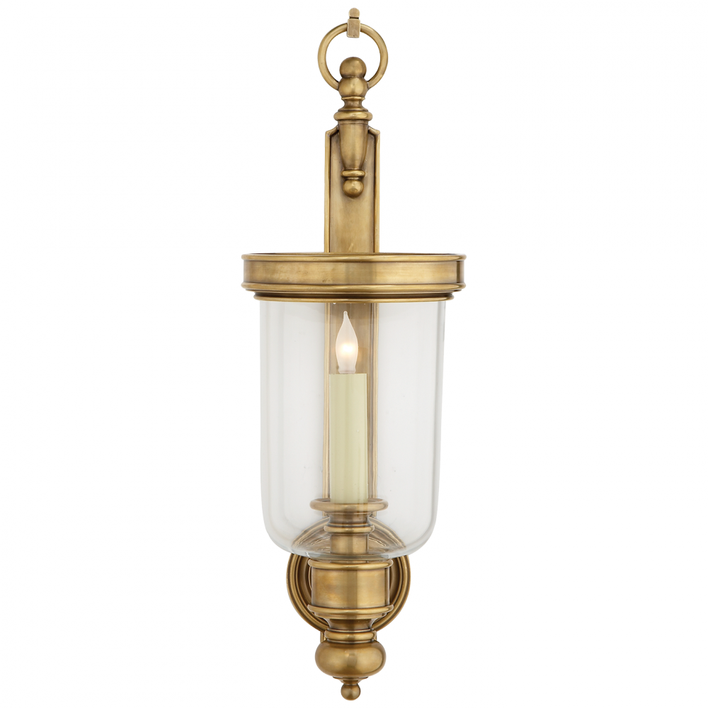 Georgian Small Hurricane Wall Sconce