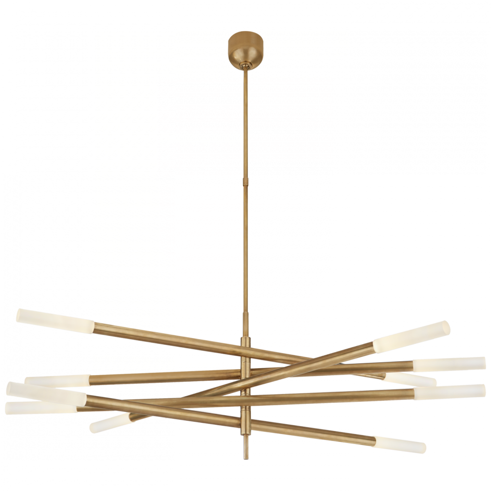 Rousseau Grande Ten Light Articulating Chandelier