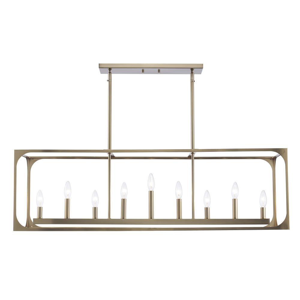 Ruby Ridge 9 - Light Linear Pendant