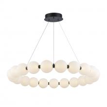 Trans Globe MDN-1592 BK - Orb II Chandeliers Black