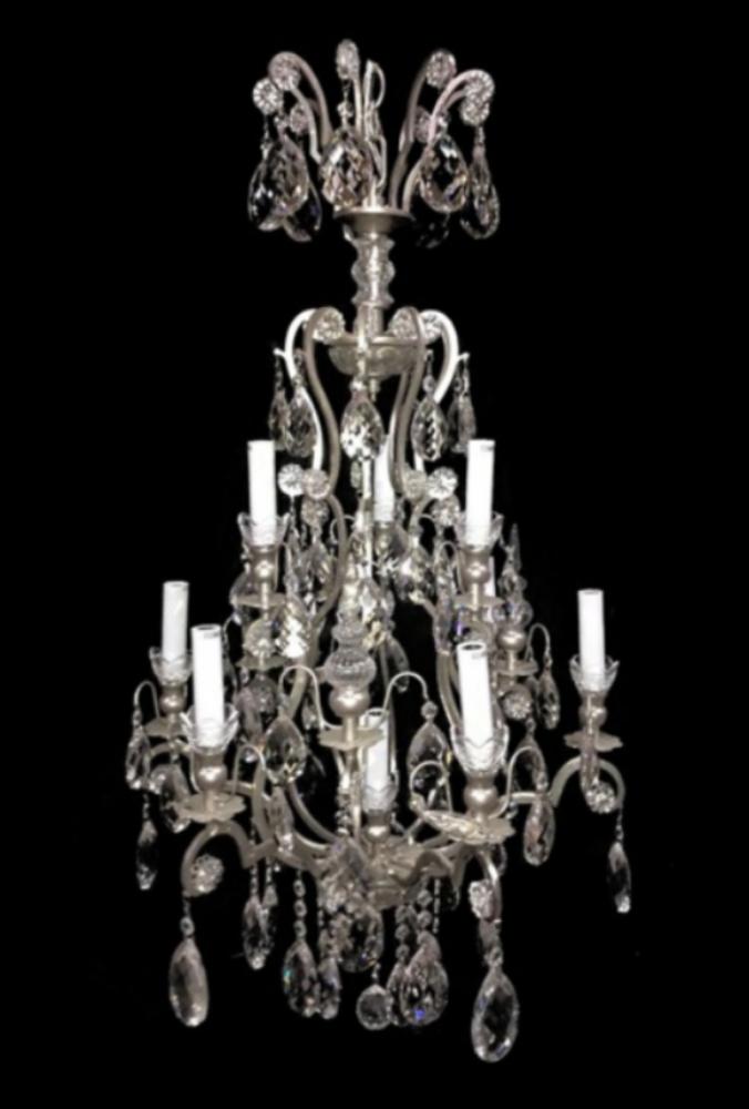 Chandelier Pewter