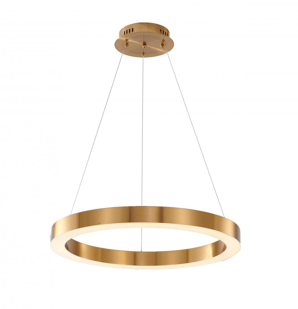 LED Chandelier Gold