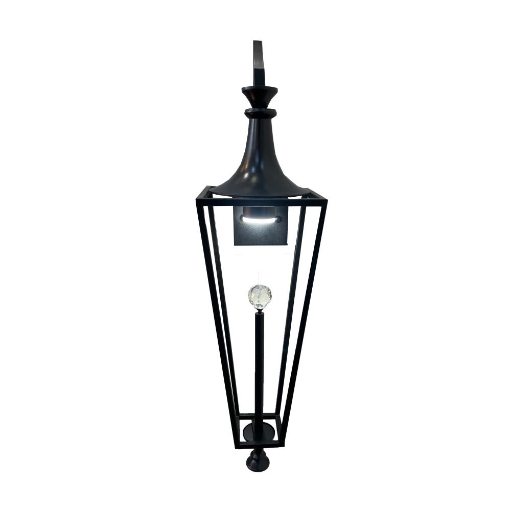 LED Outdoor Wall Sconce Black