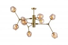 Bethel International DU101G - Chandelier Gold