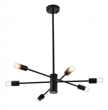 Bethel International DU77C27BLK - Chandelier Metal