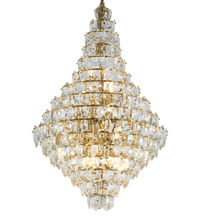 Bethel International GL430C32BR-1 - Brass Chandelier