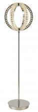 Bethel International JP20F63CH - LED Floor Lamp Chrome