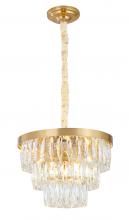 Bethel International OC32C16G - Chandelier Gold