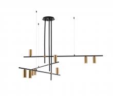 Bethel International UNIV02CUS - Chandelier Black