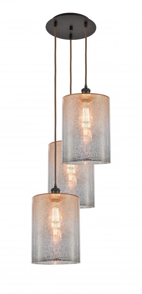 Cobbleskill - 3 Light - 16 inch - Oil Rubbed Bronze - Cord Hung - Multi Pendant