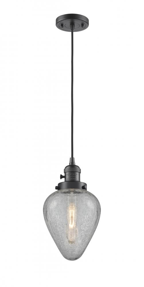 Geneseo - 1 Light - 7 inch - Oil Rubbed Bronze - Cord hung - Mini Pendant