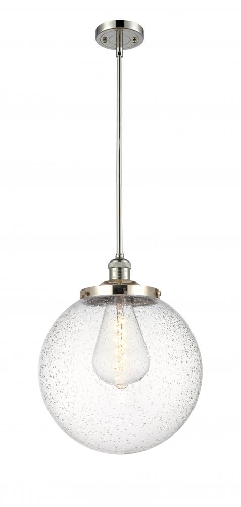 Beacon - 1 Light - 14 inch - Polished Nickel - Stem Hung - Pendant