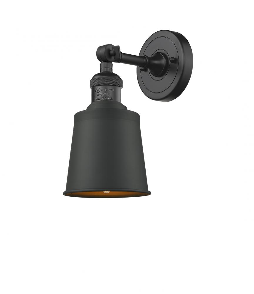 Addison - 1 Light - 5 inch - Matte Black - Sconce