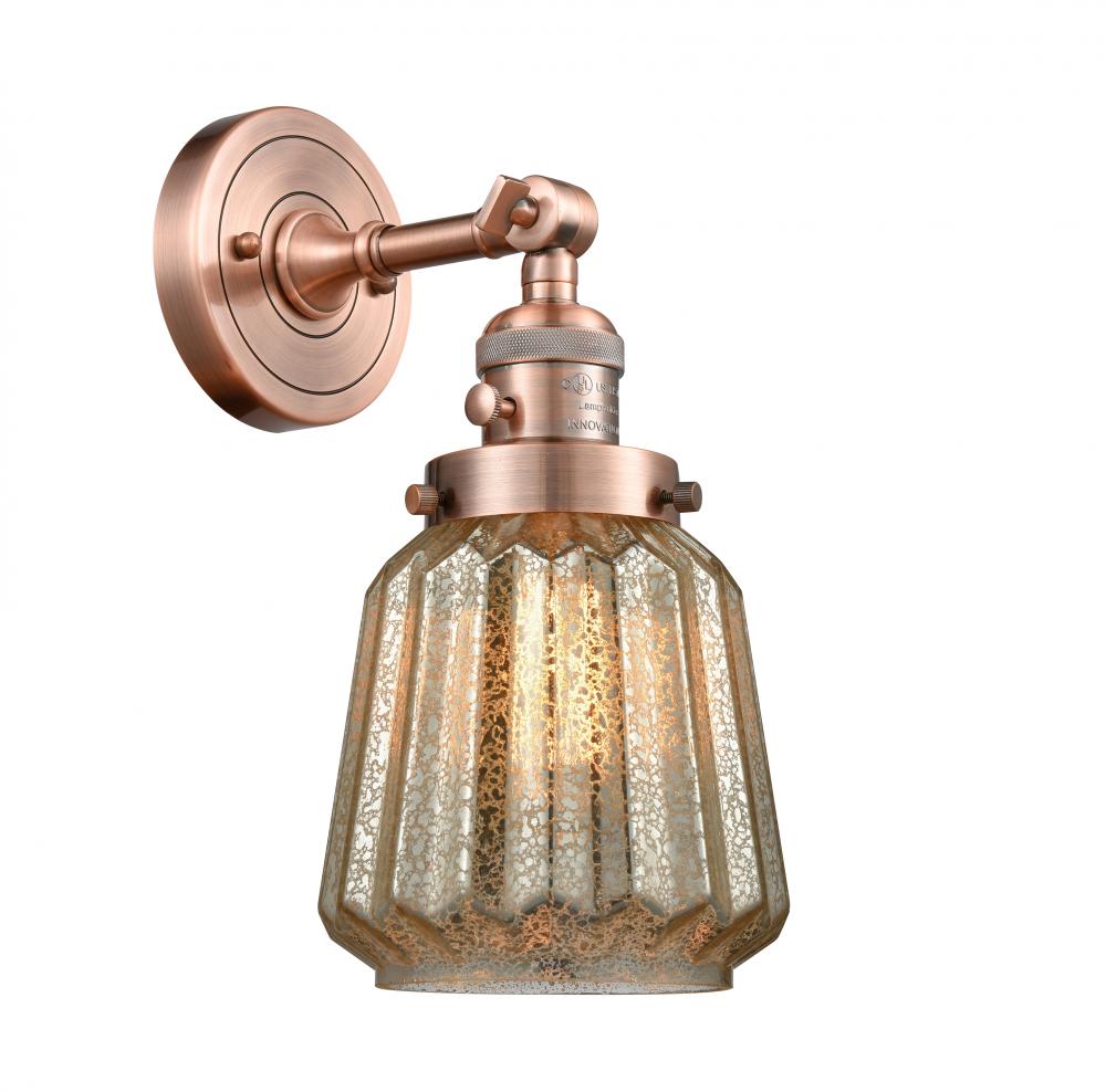 Chatham - 1 Light - 7 inch - Antique Copper - Sconce