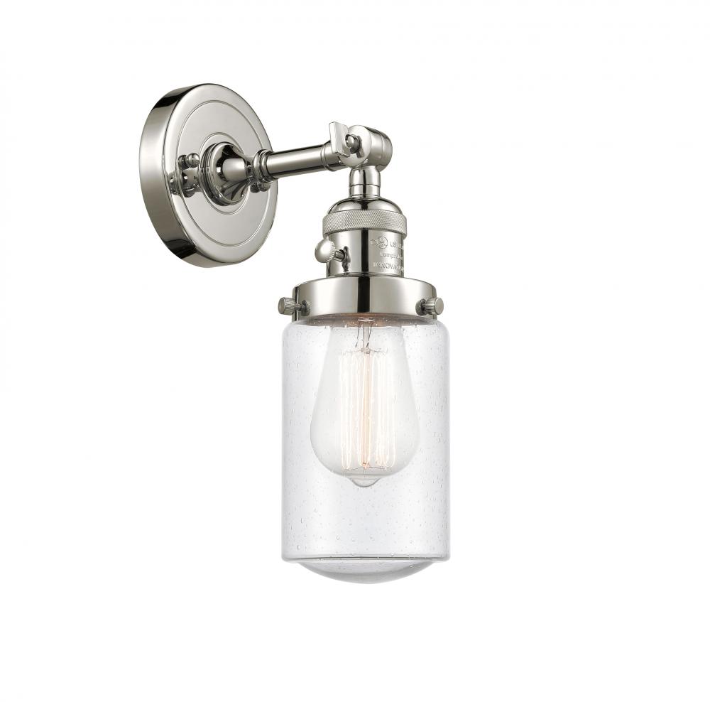 Dover - 1 Light - 5 inch - Polished Nickel - Sconce