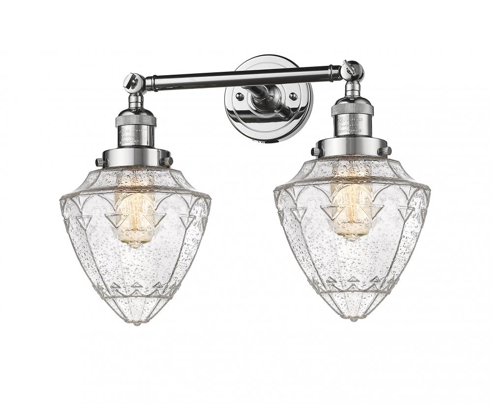 Bullet - 2 Light - 18 inch - Polished Chrome - Bath Vanity Light