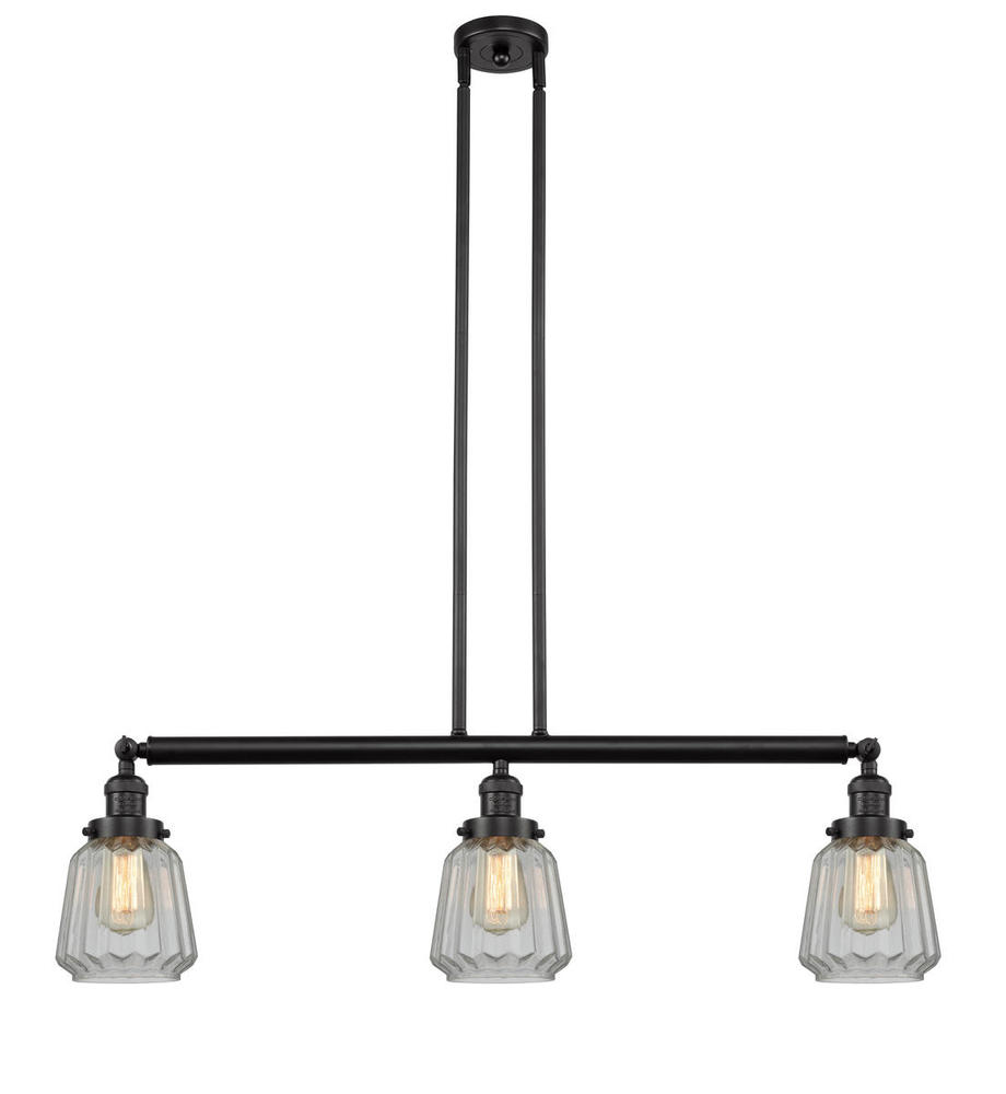 Chatham - 3 Light - 39 inch - Oil Rubbed Bronze - Stem Hung - Island Light