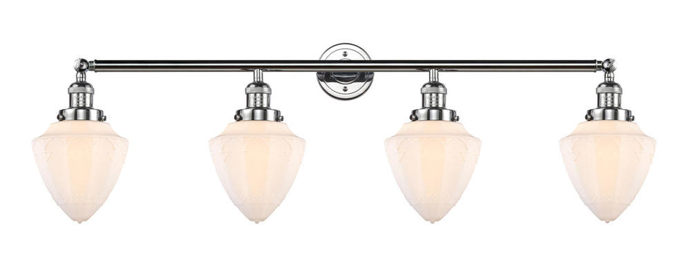 Bullet - 4 Light - 46 inch - Polished Chrome - Bath Vanity Light