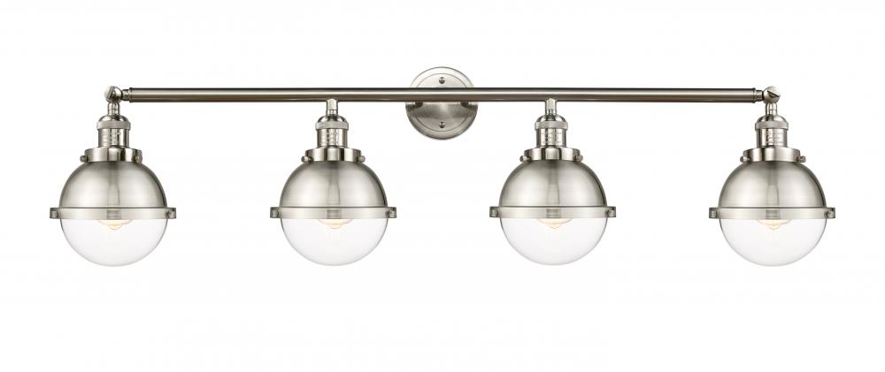 Hampden - 4 Light - 46 inch - Brushed Satin Nickel - Bath Vanity Light