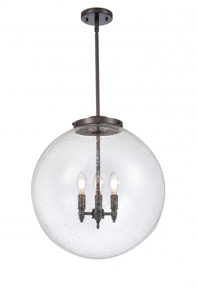 Beacon - 3 Light - 18 inch - Oil Rubbed Bronze - Cord hung - Pendant