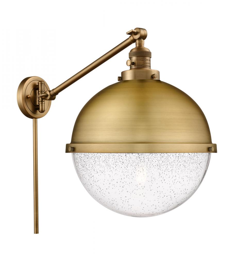 Hampden - 1 Light - 13 inch - Brushed Brass - Swing Arm