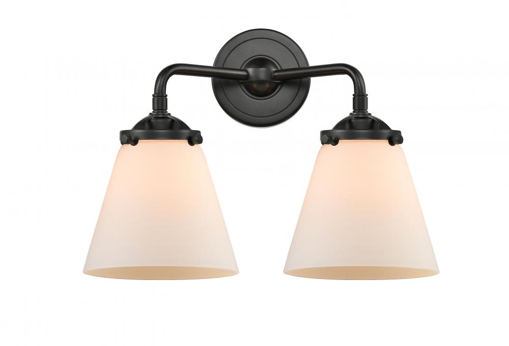 Cone - 2 Light - 14 inch - Oil Rubbed Bronze - Bath Vanity Light