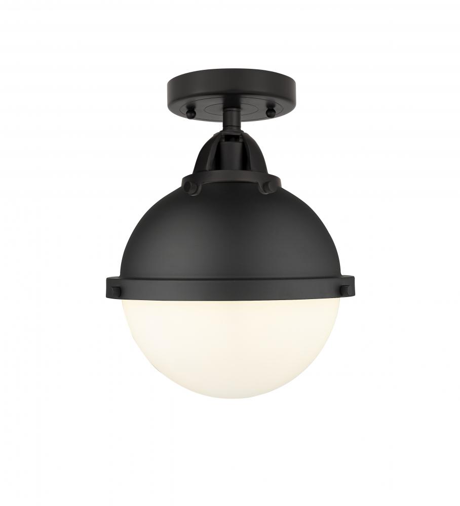 Hampden - 1 Light - 9 inch - Matte Black - Semi-Flush Mount