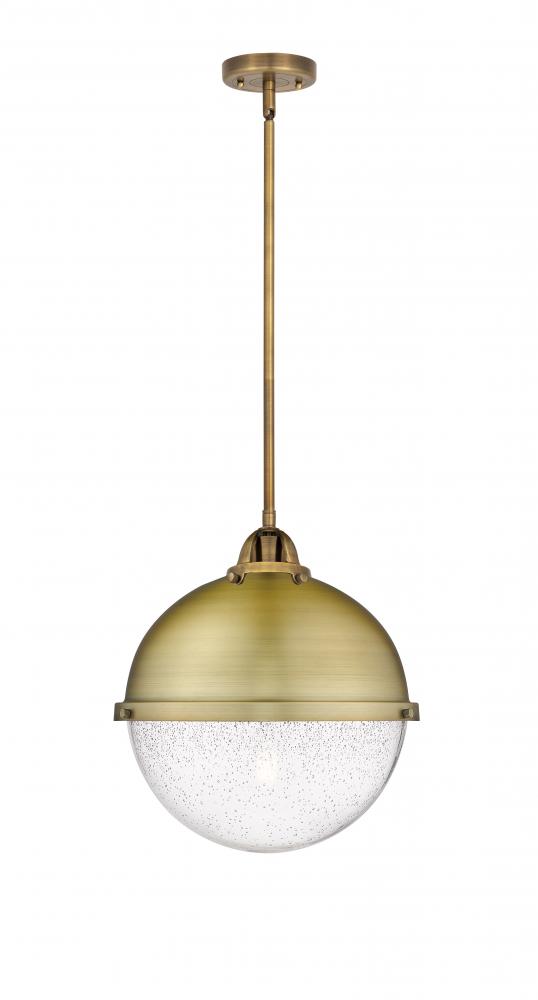 Hampden - 1 Light - 13 inch - Brushed Brass - Cord hung - Pendant